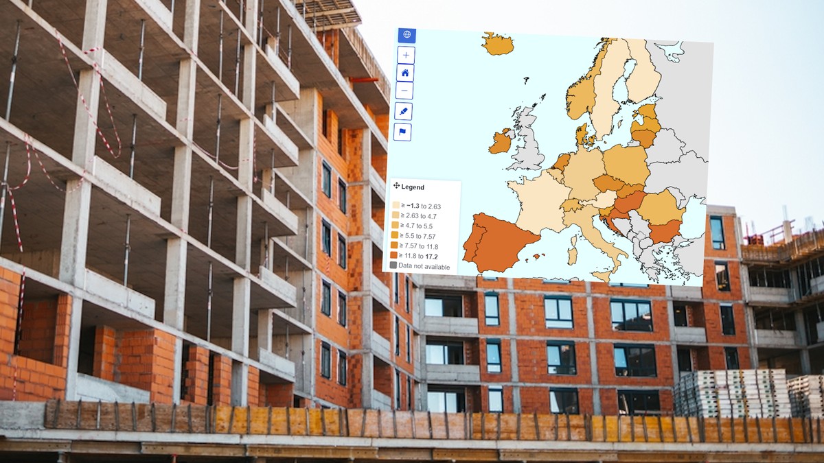 Ceny mieszkań w Polsce rosną wolniej niż średnia unijna. Lider podwyżek daleko od nas