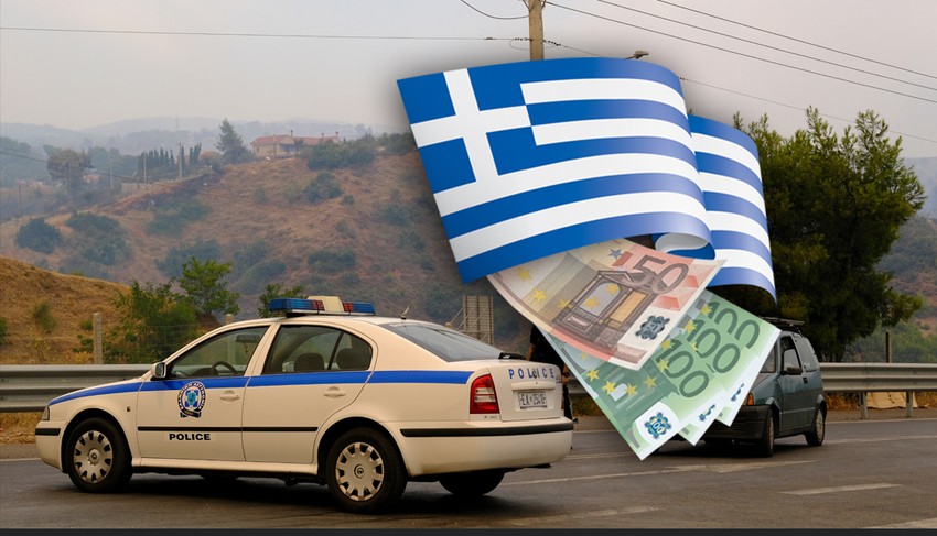 Sve kazne koje napravite u Grčkoj biće vam poslate na kućnu adresu ili će vas plaćanje sačekati kada opet dođete na granicu te zemlje