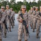 Next generation. Marine recruits at the Marine Corps Recruit Depot at Parris Island, South Carolina.