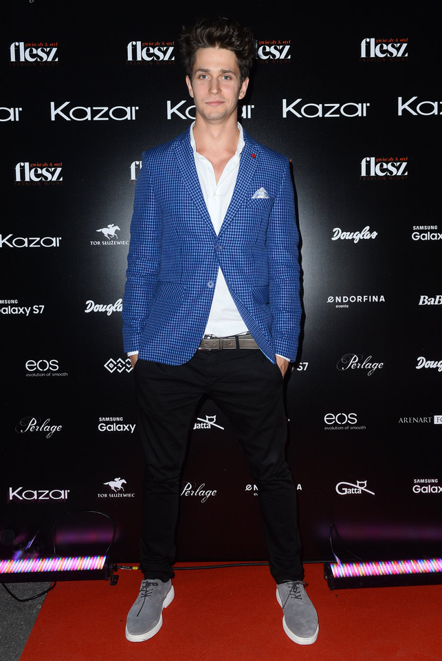 Michał Malinowski na Flesz Fashion Night 2016