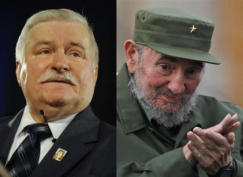 Szok! Wałęsa chwali Castro!