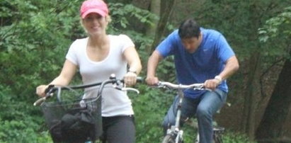 Shakira na rowerze w Polsce