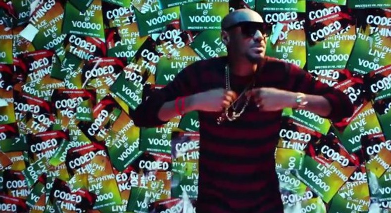 2Face Idibia in 'Coded tinz'