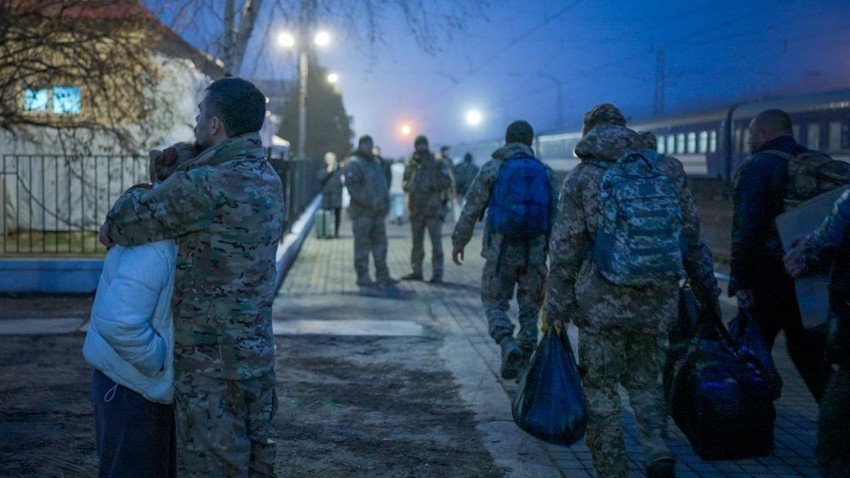 Polina i Andrej su se upoznali pre nekoliko meseci i veoma cene vreme koje provode zajedno | Foto: Matthew Goddard/BBC