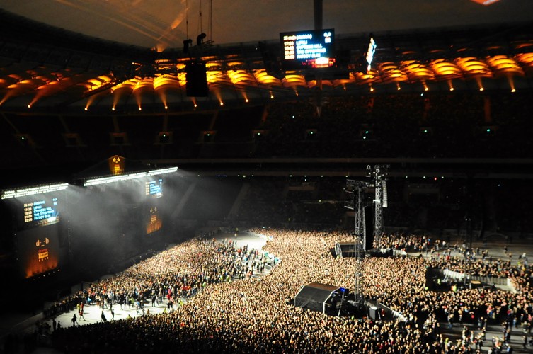 Stadion Narodowy podczas Orange Warsaw Festival 2013