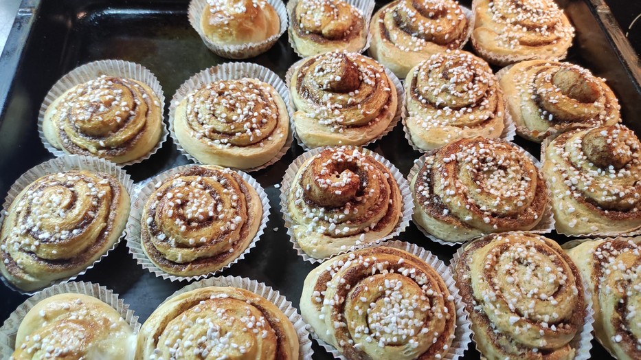 Kanelbullar - svéd fahéjas tekercs Fotó: Ringier/HA