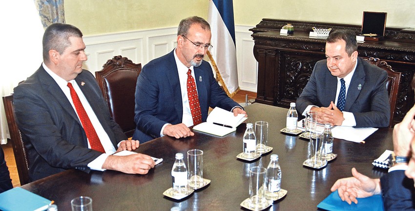 Ivica Dačić i Tomas Zarecki