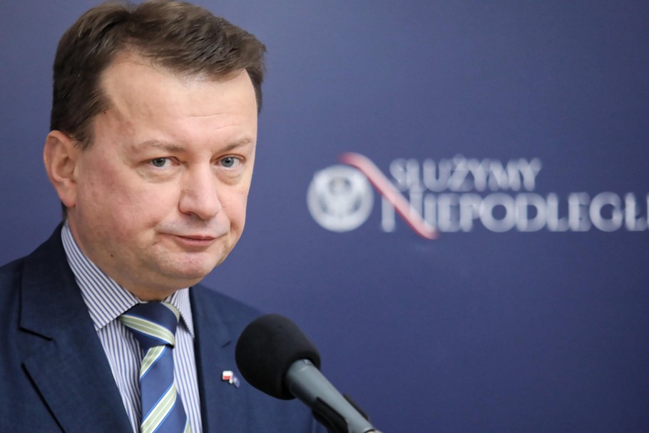 Mariusz Błaszczak, minister obrony narodowej. Warszawa, 26 listopada 2018 r.