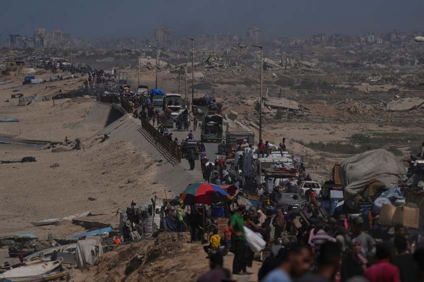 Palestinci beže sa severa Gaze 20. septembra