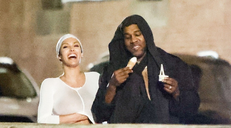 Kanye West és felesége, Bianca Censori / Fotó: Profimedia