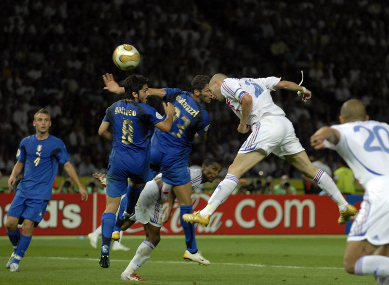 Finał Mundialu w 2006 r., Włochy - Francja