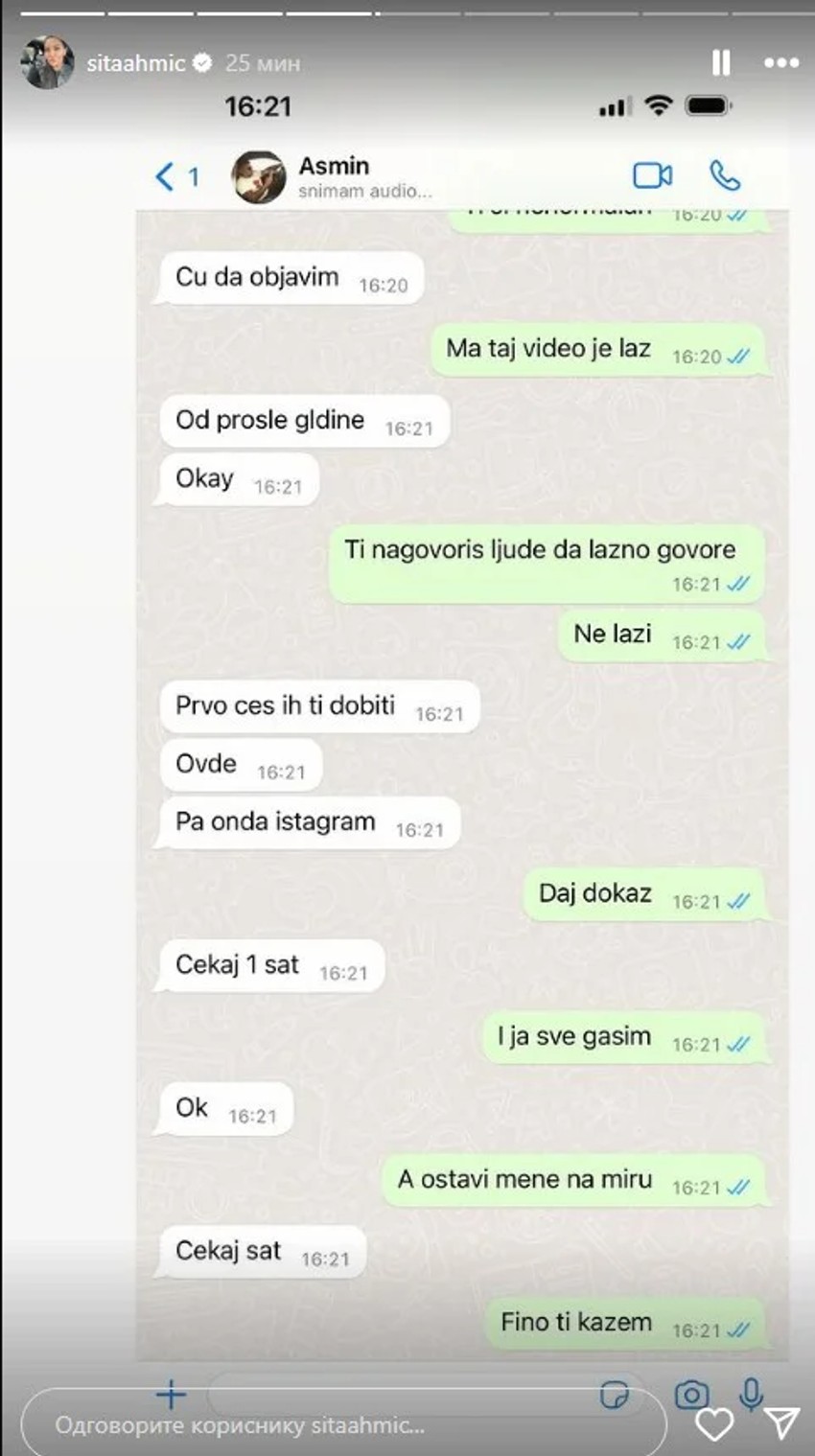 Prepiska Site i Asmina