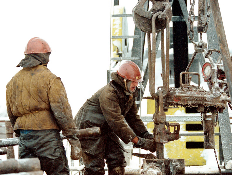 Wydobycie ropy na Syberii