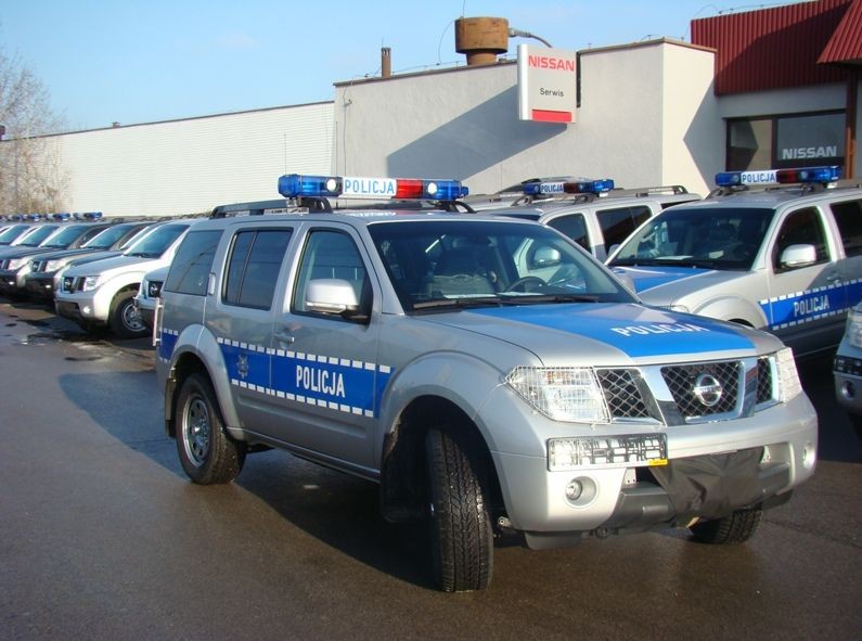 Terenowy nissan - nowa broń polskiej policji