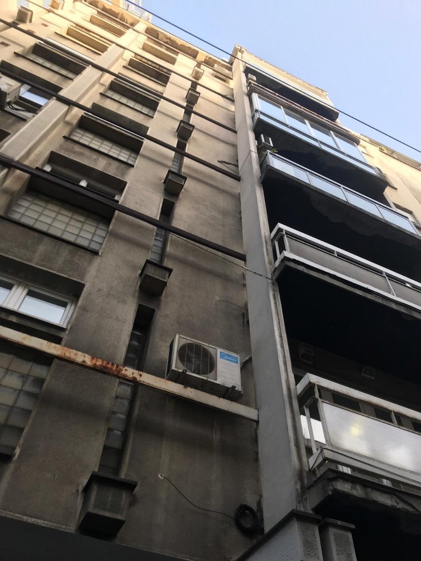 Zgrada u Beogradskoj 60 odakle je pala fasada