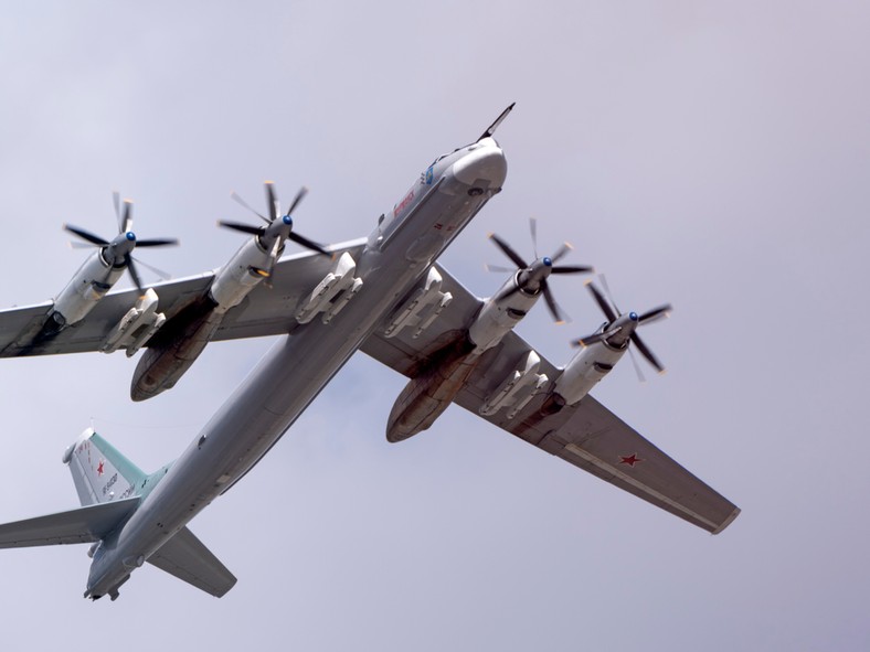 Rosyjski bombowiec Tu-95