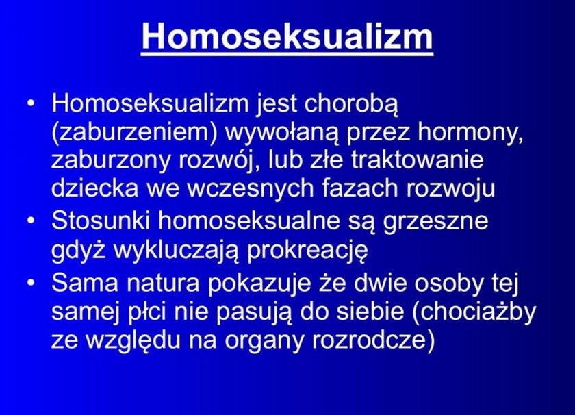 Prezentacja o homoseksualizmie na zdalnej lekcji. Uczniowie żądają konsekwencji dla księdza
