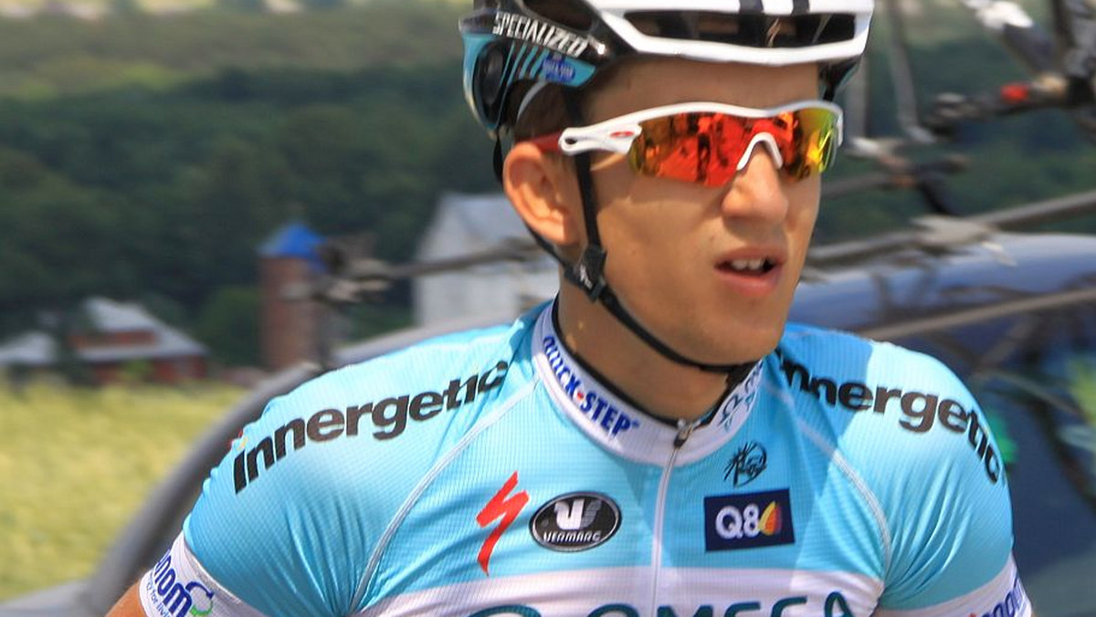 Michał Kwiatkowski (Omega Pharma-Quick Step) jako drugi minął metę pierwszego etapu Tour de Pologne z Karpacza do Jeleniej Góry. Pierwsze miejsce zajął Moreno Moser z grupy Liquigas.