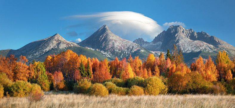 Słowackie Tatry Wysokie jesienią