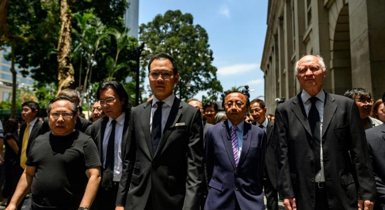 Lawyers have now marched twice during Hong Kong's protests