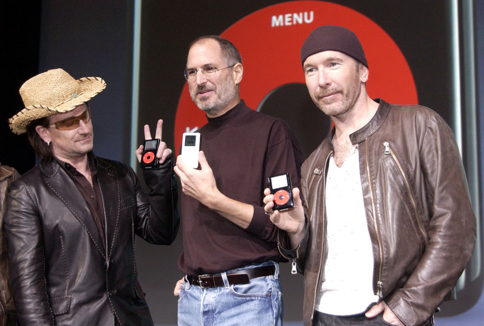 Steve Jobs i U2