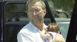 Eric Clapton z córką Julie Rose w 2001 roku