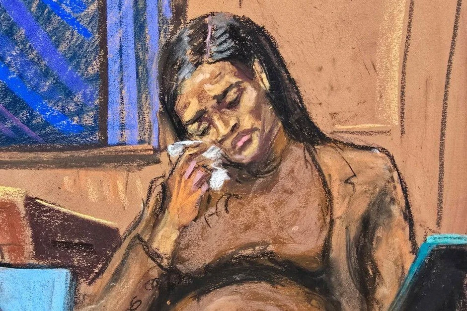 Kesi Ventura često je bila u suzama tokom svedočenja | Foto: REUTERS/Jane Rosenberg