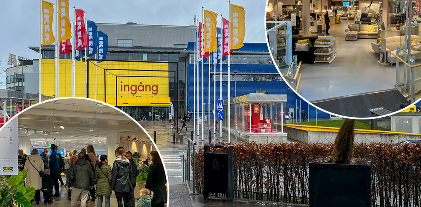 W niedzielę w Ikei w Szwecji hula wiatr. Tylko w jednym dziale dzikie tłumy