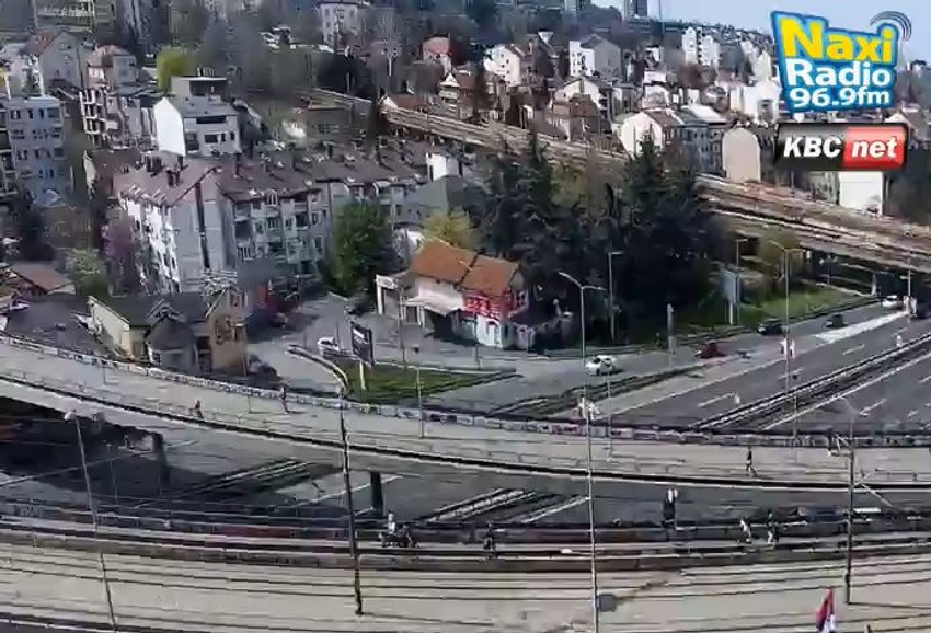 Blokiran saobraćaj na Autokomandi kod Franša