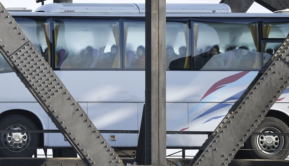 Severnokorejske radnice u Kini 