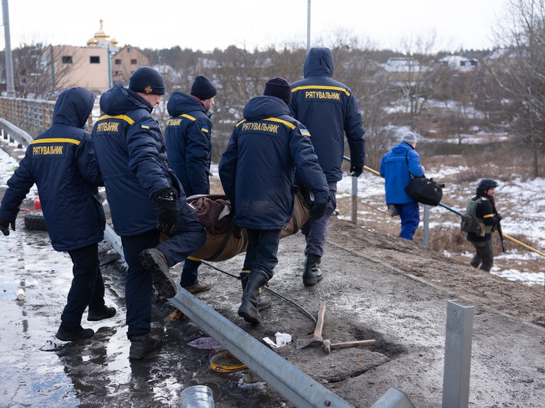 Ukraina, Irpień Fot. Maksymilian Rigamonti