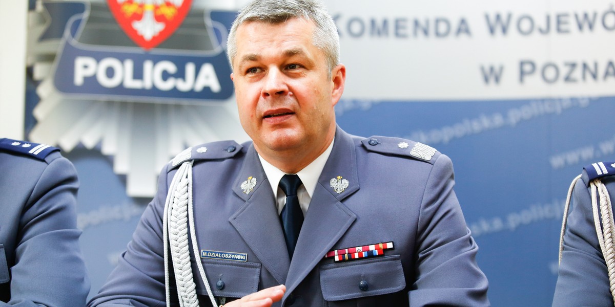 Gen Marek Działoszyński były komendant główny policji