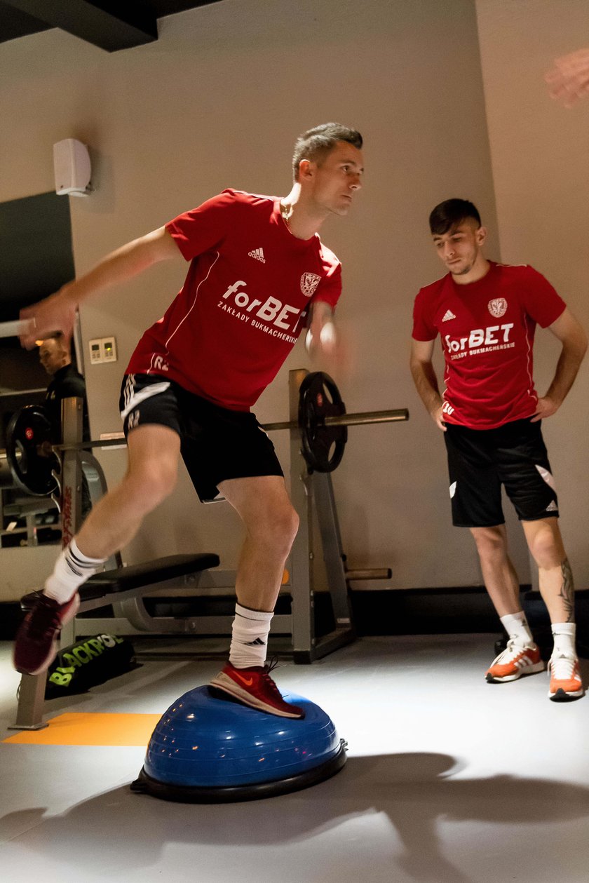 Pilka nozna. Ekstraklasa. Slask Wroclaw. Zgrupowanie w Turcji. Trening. 22.01.2019 

