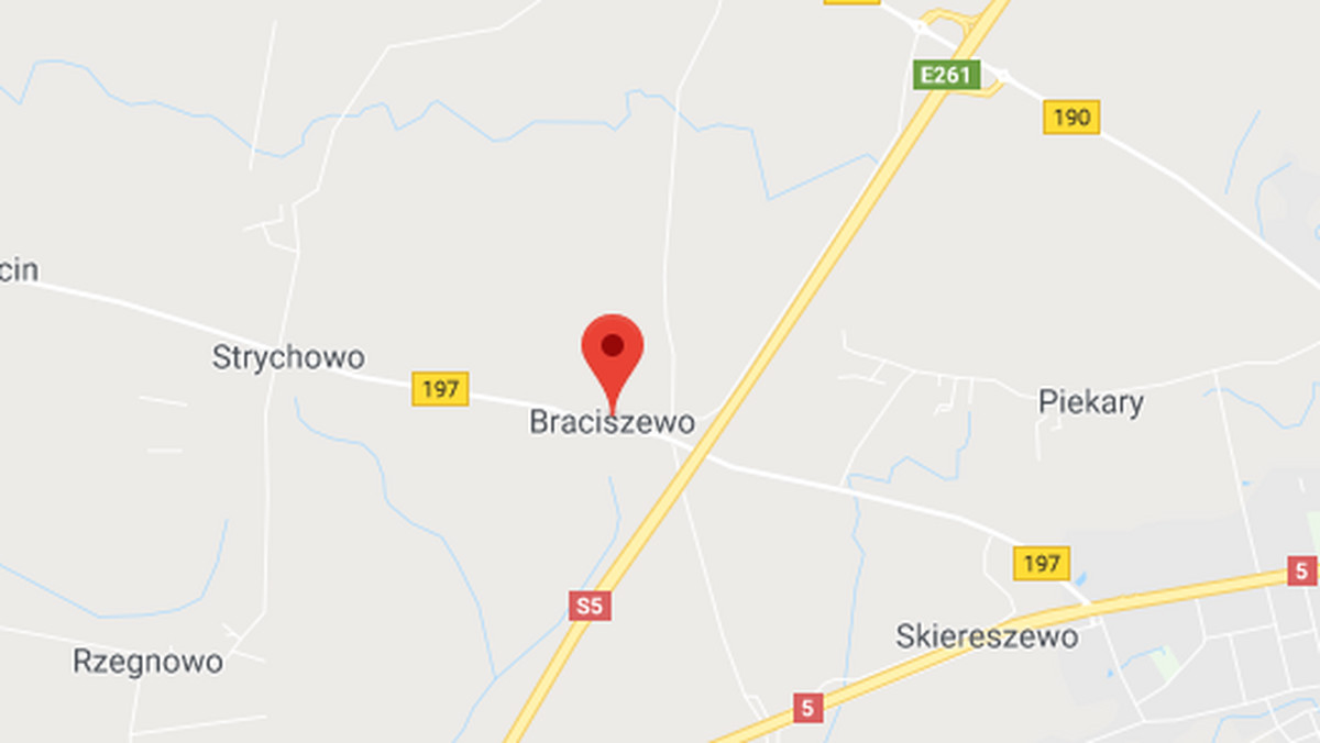 Braciszewo: pożar hali