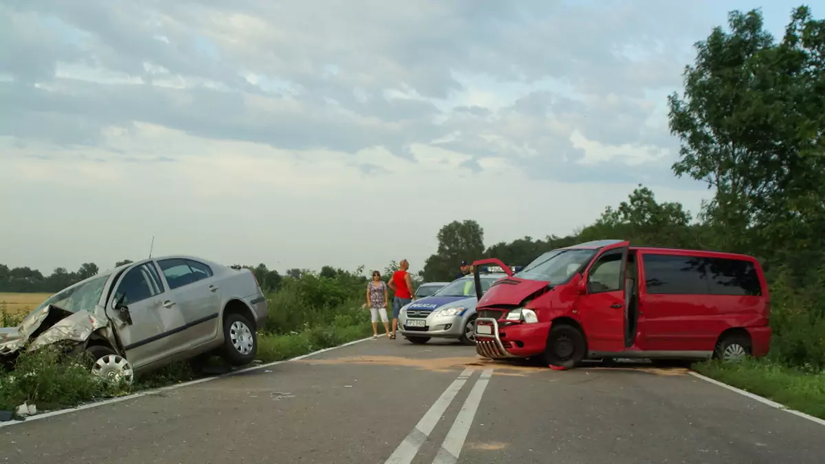 458 wypadków w długi weekend