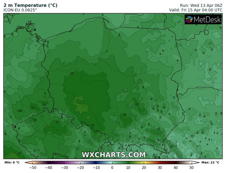 Noc zapowiada się dość ciepło