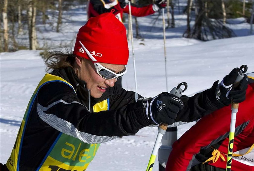 Pippa jak Kowalczyk. Szaleje na nartach!