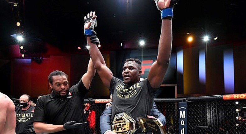 Francis Ngannou beats Stipe Miocic to become Africa’s first UFC heavyweight champion