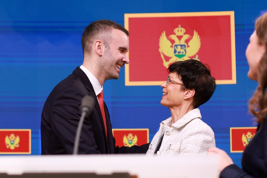 Milojko Spajić, Marta Kos