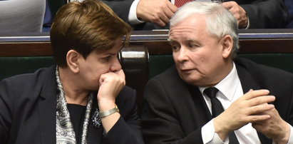 Kaczyński i Szydło zamknęli się w gabinecie