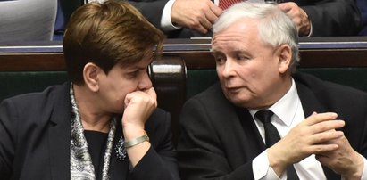 Kaczyński i Szydło zamknęli się w gabinecie