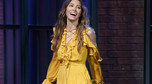 Jessica Biel w programie "Late Night With Seth Myers"