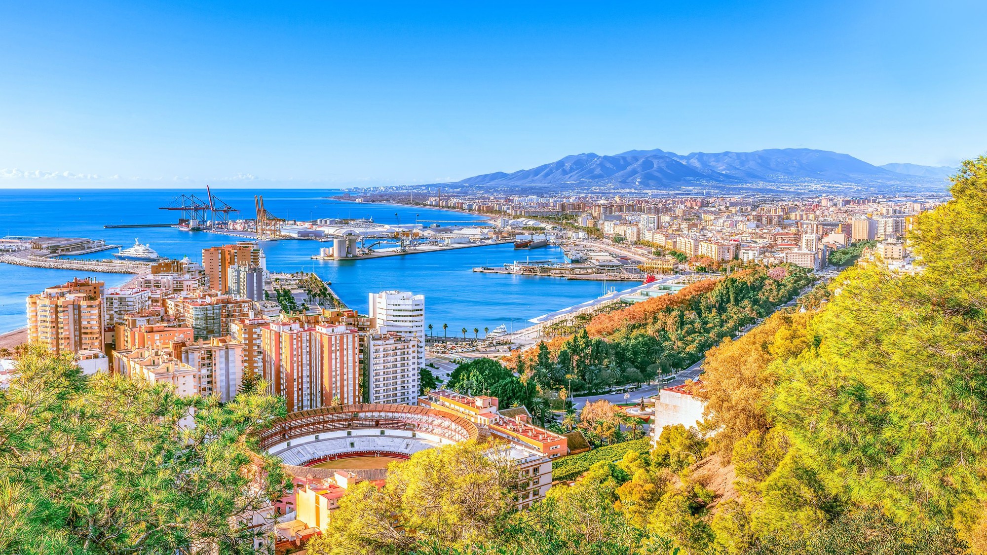 Málaga, Costa del Sol, Španielsko