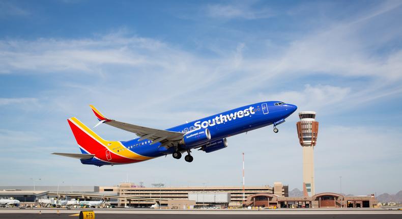 Southwest Airlines flights were delayed on Monday night as well due to a technical glitch.
