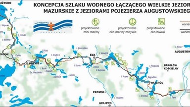 Szlak wodny z Mazur do Augustowa powstanie za sześć lat