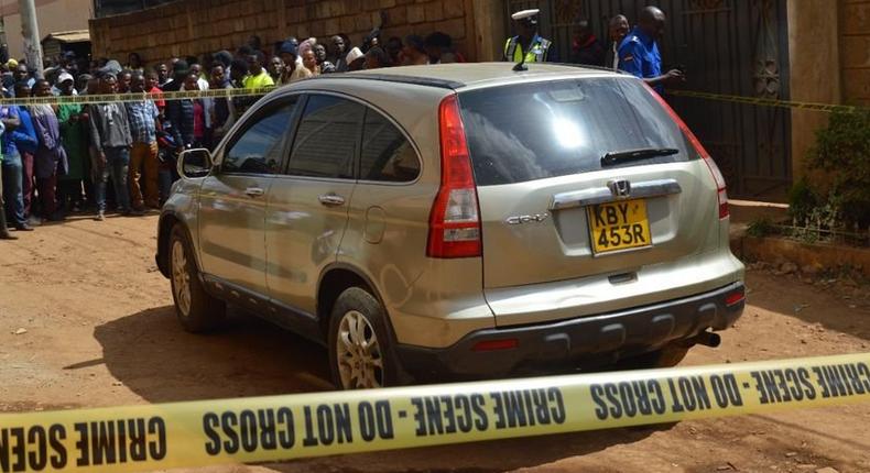 More information has emerged about the shooting of Moses Njoroge Muiruri who was gunned down in broad daylight in Mirema Springs area, in Roysambu. 