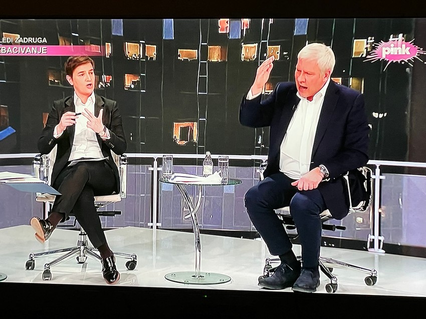 Hit tvit Brnabić i Tadić