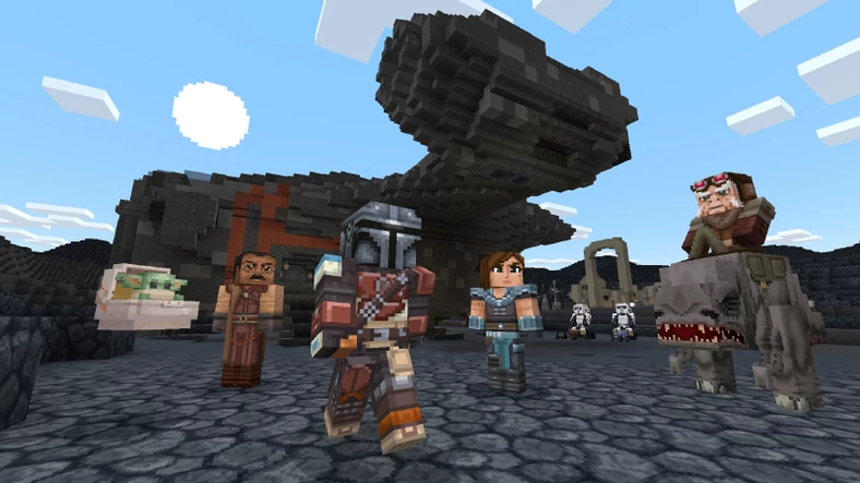 Star Wars Dlc Dostepny W Minecraft To Podobno Najwiekszy Crossover W Historii Gry