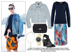 STYLIZACJE z jeansową kurtką. Klasyk, który znowu trzęsie światem mody!