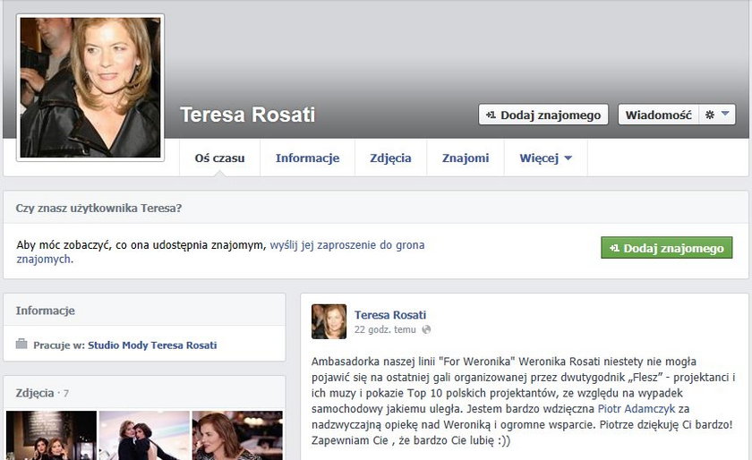 Facebook Teresy Rosati